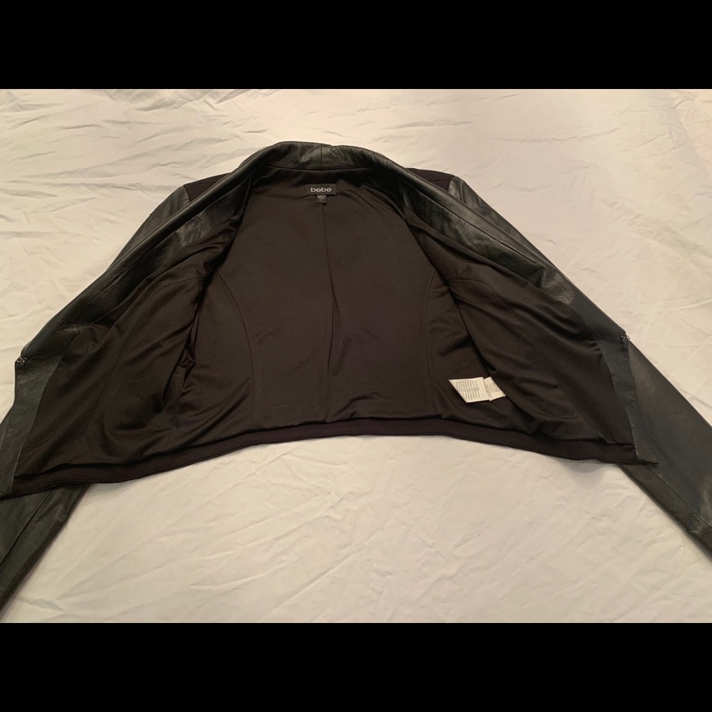 Bebe Leather Jacket - Picture 4 of 7